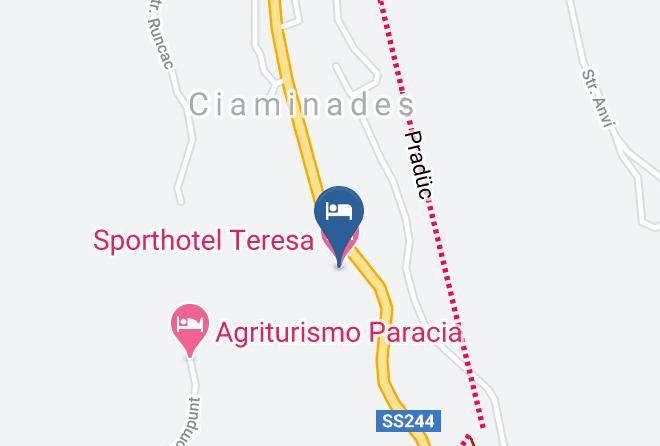 Bolzano - Sporthotel Teresa Maps