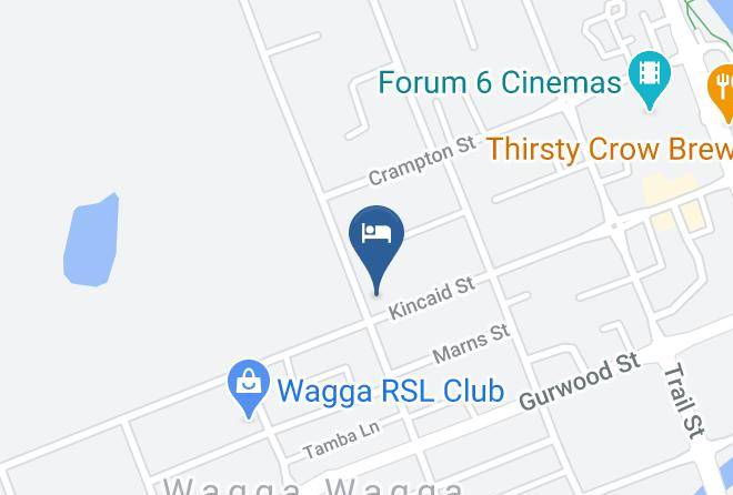 Wagga Wagga - Sporties Hotel Wagga Maps