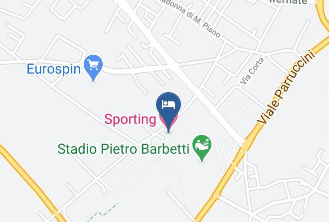 Sporting Hotel Map