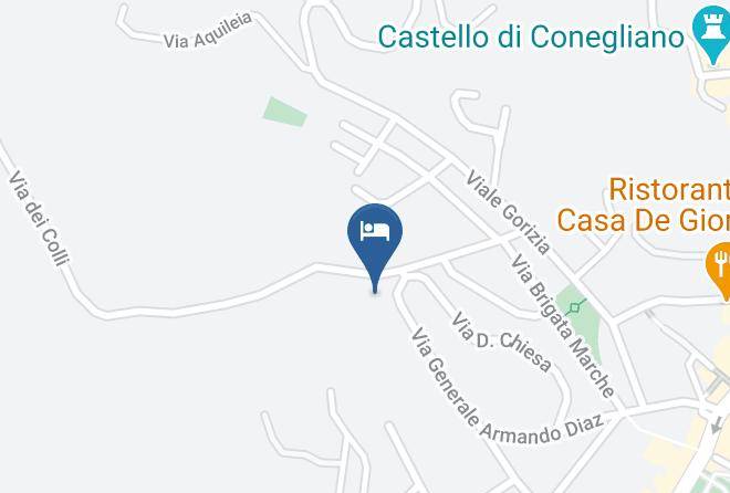 Treviso - Sporting Hotel Ragno D'oro Maps