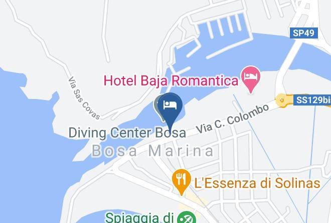 Oristano - Sporting Hotel Stella Maris Maps