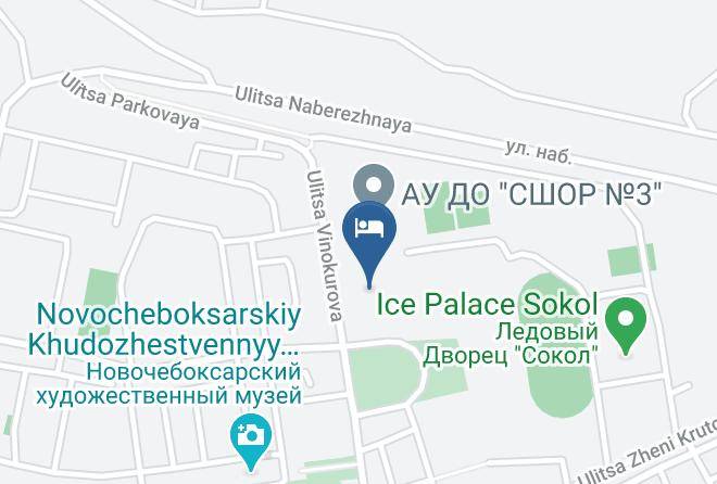 Novocheboksarsk - Sportivnaya Maps