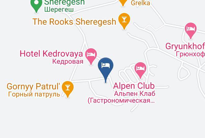 Tashtagolsky District - Sportotel' 2 Sheregesh Kemerovo Oblast Maps
