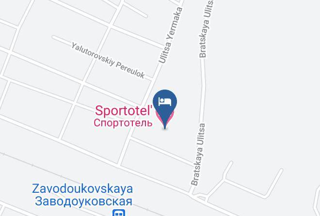 Zavodoukovsky District - Sportotel' Maps