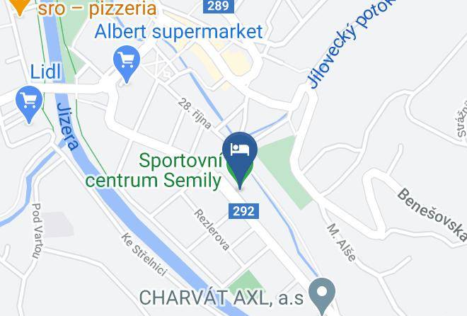 Semily - Sportovni Centrum Semily Maps