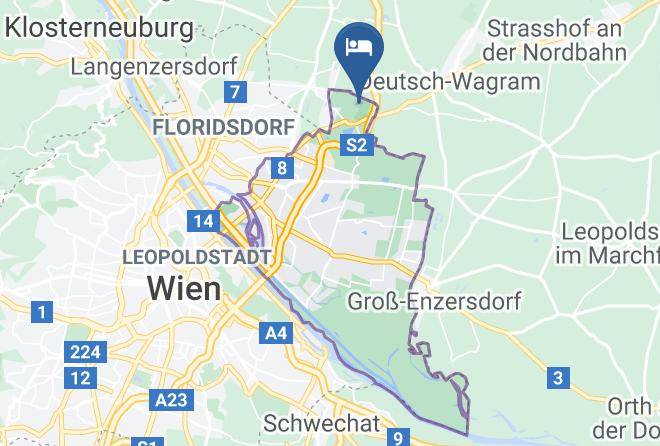 Vienna Donaustadt - Hotel Sportpark Maps
