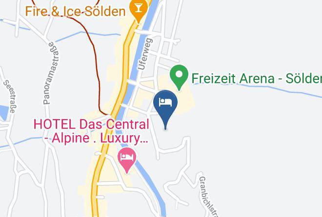 Imst - Sportpension Rubin Maps