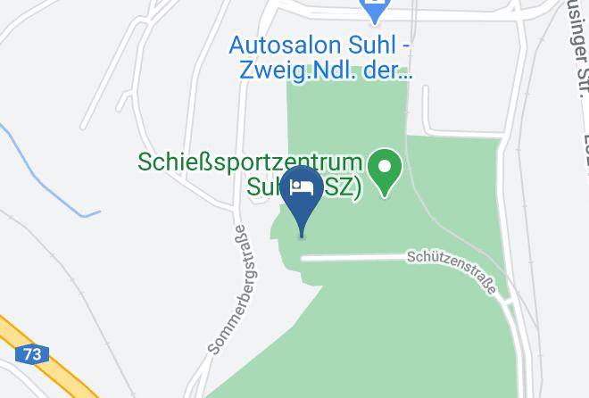 Suhl - Sportpension Suhl Maps