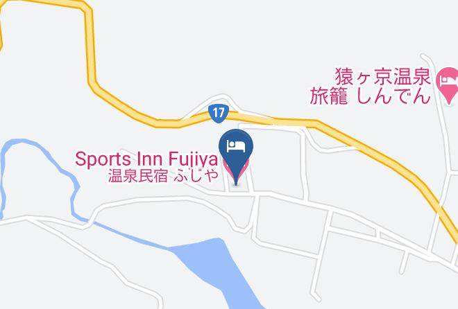 Minakami Towntone District - Sports Inn Fujiya Maps