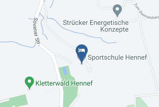 Sportschule Hennef Map