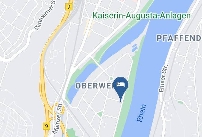 Coblenz - Sportschule Oberwerth Maps