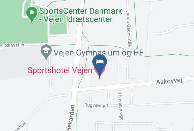Vejen - Sportshotel Vejen Maps
