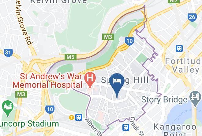 Brisbane - Sportsman Hotel Maps