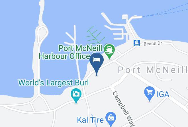 Mount Waddington - Sportsman's Inn On The Harbour Front Maps