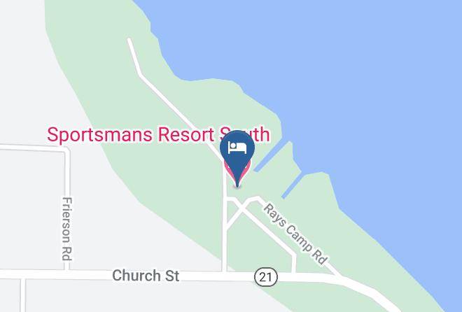 Lake - Sportsmans Resort South Maps