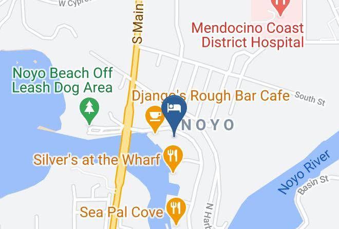Mendocino - Sportsmans Rv Park Maps