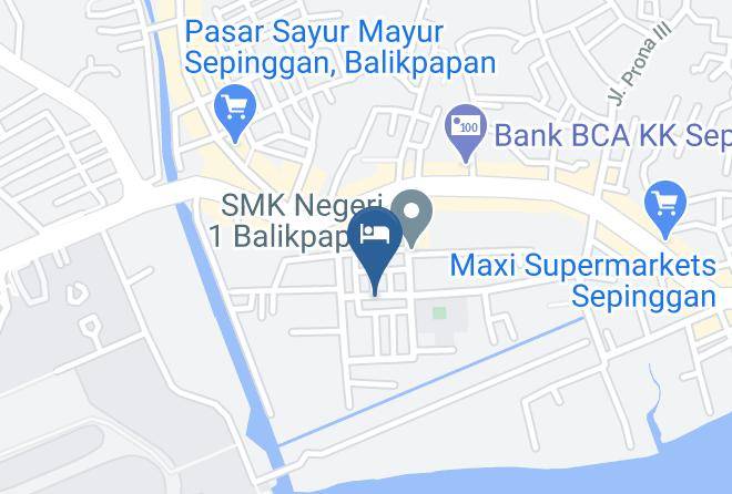 Balikpapan - Spot On 1854 Sepinggan Asri Syariah Maps