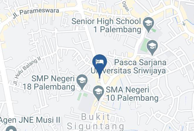 Palembang - Spot On 2353 Wisma Executive Demang Maps