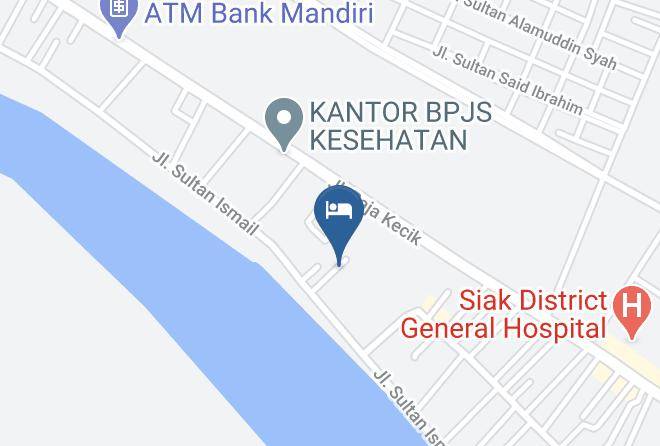 Siak Regency - Spot On 2809 Hotel Yasmin Maps