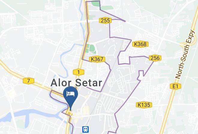 Daerah Kota Setar - Spot On 89828 Hotel Seri Gemilang Maps