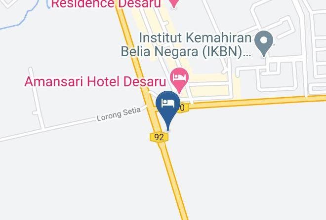 Spot On 89832 Famili Inn Ombak Rindu Map - Johore - Kota Tinggi District
