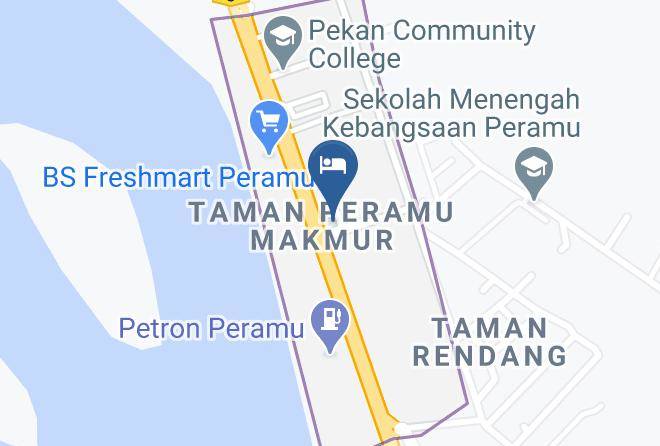 Pekan District - Spot On 90144 Corridor Hotel 1 Maps
