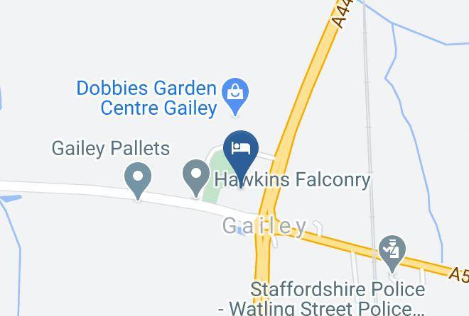 Staffs - Spread Eagle Gailey Maps