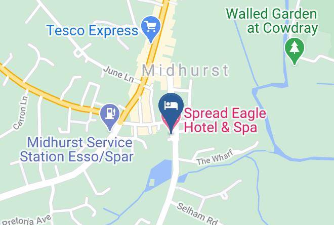 West Sussex - Spread Eagle Hotel & Spa Maps
