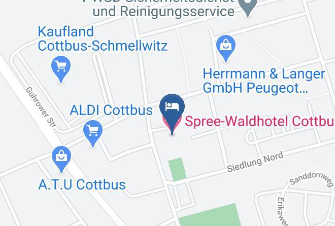 Cottbus - Spree Waldhotel Cottbus Maps