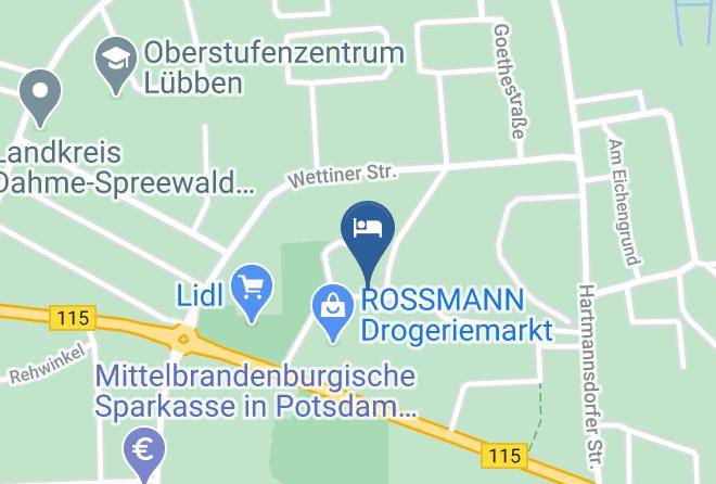 Dahme Spreewald - Spreewaldhaus Lubben Maps