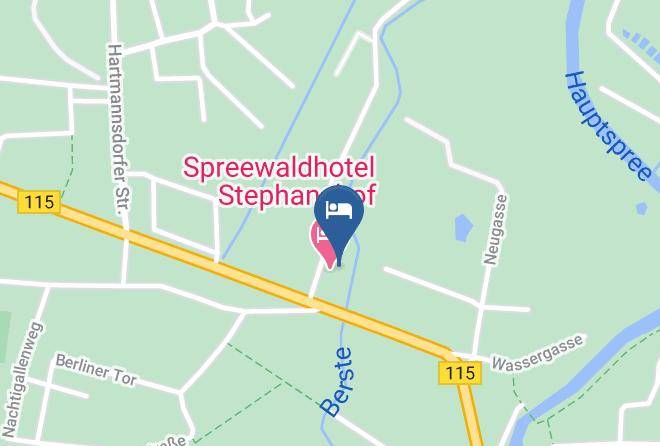 Spreewaldhotel Stephanshof Map