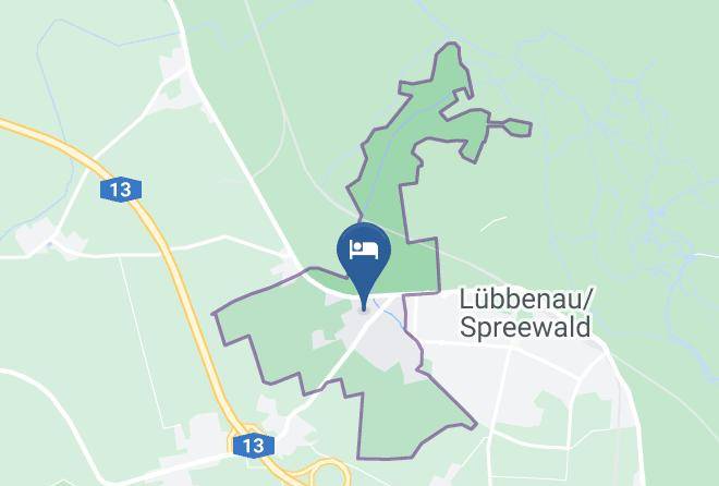 Oberspreewald Lausitz - Spreewaldpension Petrick Maps