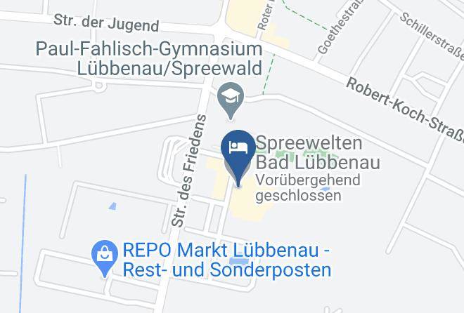 Oberspreewald Lausitz - Spreewelten Hotel Spreewelten Erlebnisbad Maps