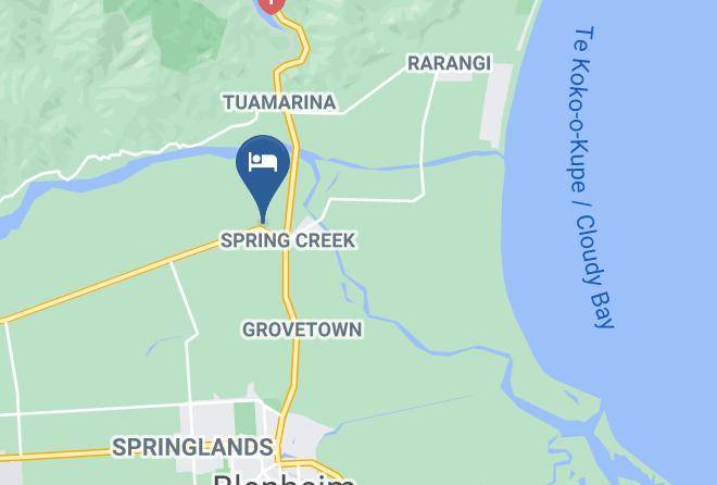 Spring Creek - Spring Creek Holiday Park Maps