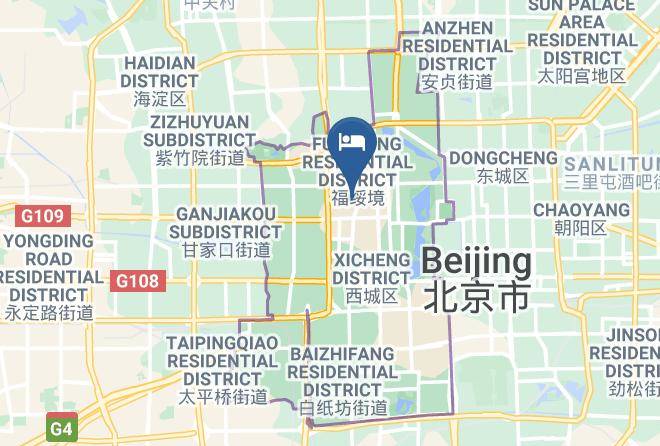 Xicheng District - Spring Garden Courtyard Hotel Maps