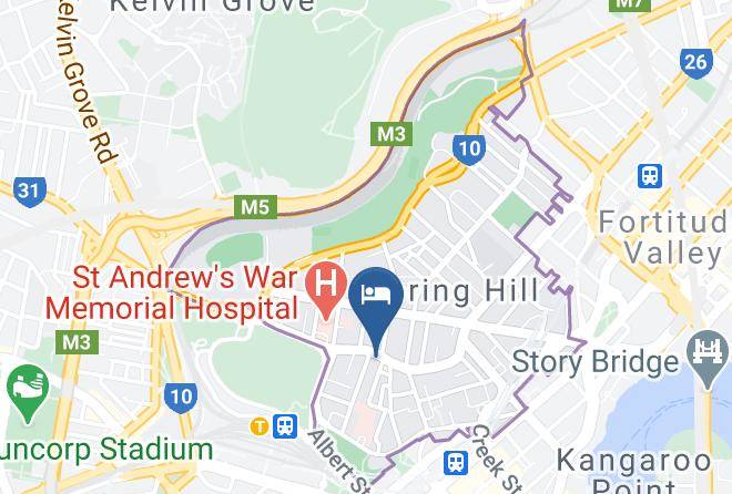 Brisbane - Spring Hill Centrepoint Maps