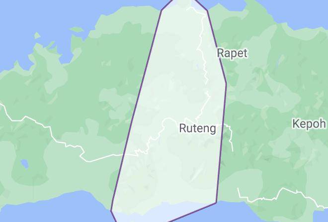 Manggarai Regency - Spring Hill Hotel Ruteng Maps