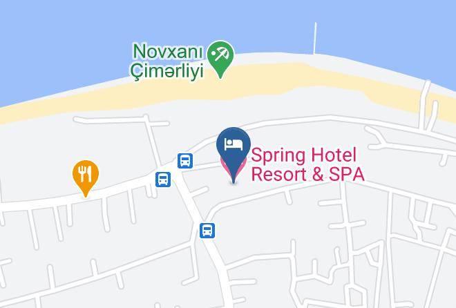Baki - Spring Hotel Resort & Spa Maps