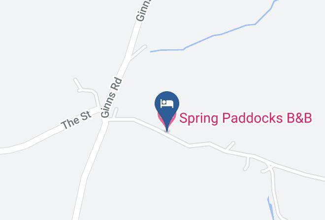 Herts - Spring Paddocks B&b Maps