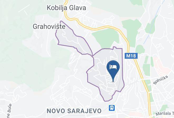 Sarajevo - Spring White Serenity Sarajevo Maps