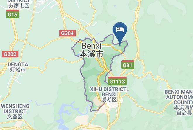 Benxi - Spring World Hot Spring Holiday Hotel Maps