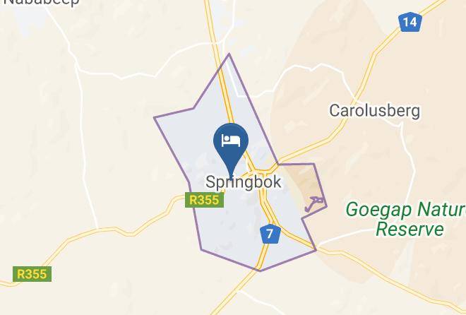 Namakwa - Springbok Hotel Maps