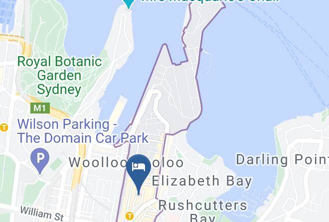Sydney - Springfield Lodge Potts Point Maps