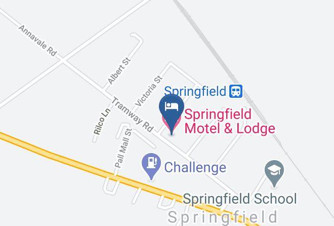 Springfield Motel & Lodge Map