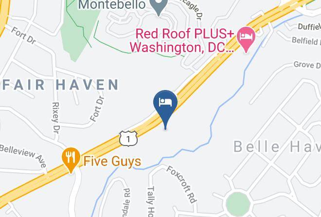 Fairfax - Springhill Suites By Marriott Alexandria Maps
