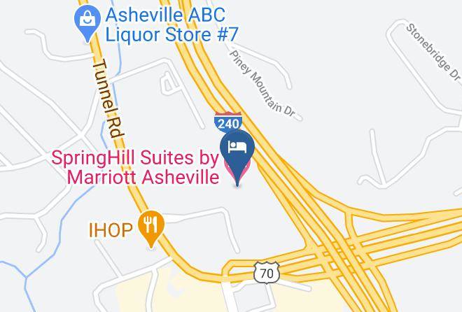 Buncombe - Springhill Suites By Marriott Asheville Maps