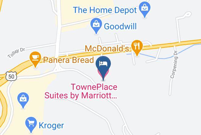 Harrison - Towneplace Suites By Marriott Bridgeport Clarksburg Maps