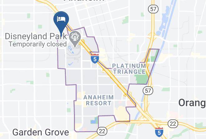Springhill Suites By Marriott Anaheim Maingate Map