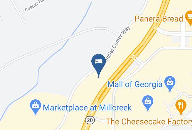 Gwinnett - Springhill Suites By Marriott Atlanta Buford Mall Of Georgia Maps