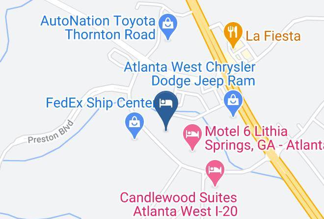 Douglas - Springhill Suites By Marriott Atlanta Six Flags Maps